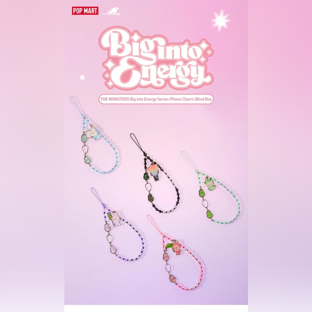 THE MONSTERS CONFIRMED HAPPINESS Big into Energy Series Phone Charm Box - Picture 5 of 9